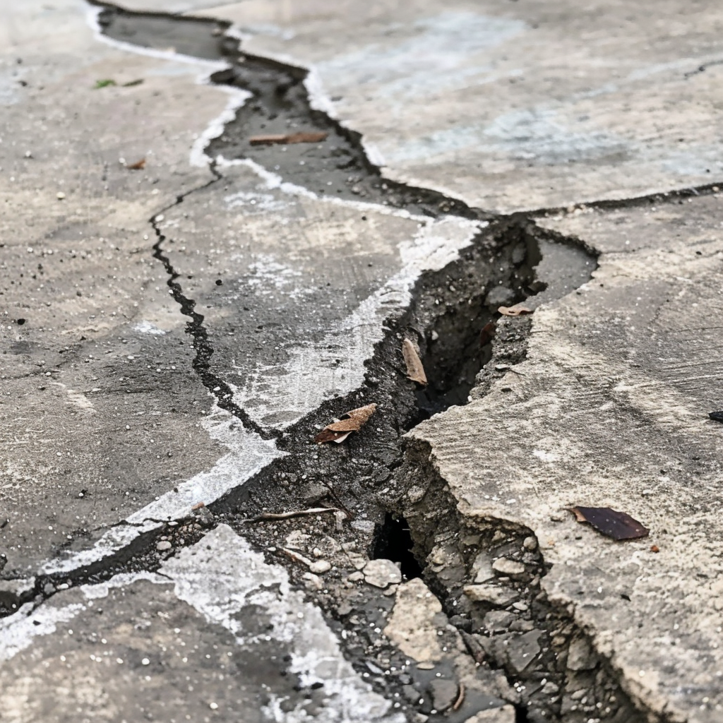 concrete crack repair